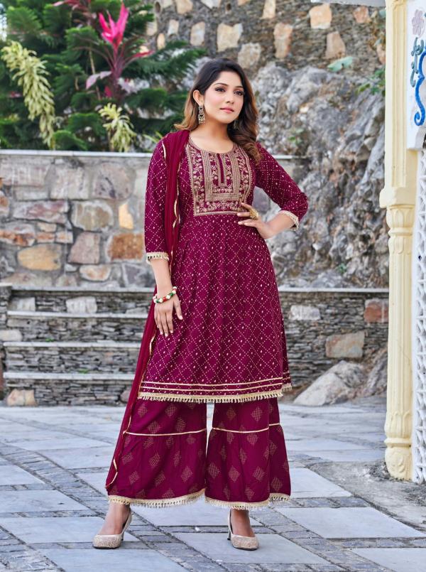 Tips And Tops Raashi Festive Wear Designer Ready Made Collection